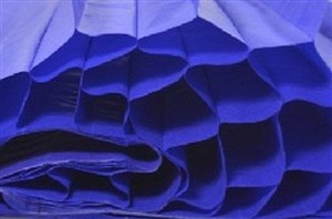 Picture of Bibuła przestrzenna niebieska 23x33cm