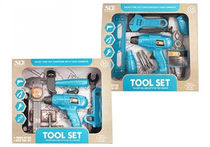 Picture of Zestaw narzędzi z wiertarką