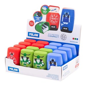 Picture of Temperówko-gumka Compact Vikings (16szt) MILAN