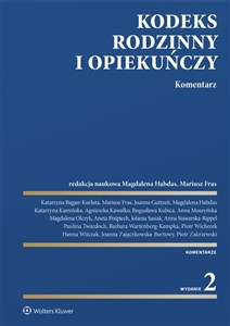 Obrazek Kodeks rodzinny i opiekuńczy Komentarz