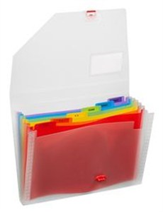 Obrazek Teczka A4 Rainbow 6 Przekładek