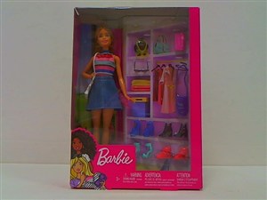 Obrazek Barbie Blondynka z akcesoriami FVJ42