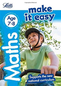 Obrazek Maths Age 7-8 (Letts Make It Easy)