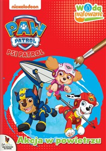 Obrazek Psi Patrol Wodą malowane. Akcja w powietrzu