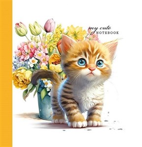 Picture of Notatnik ozdobny 100x100/48K gładki TW Kotek