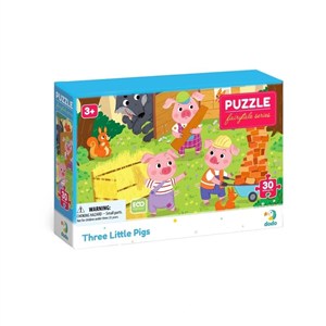 Obrazek Puzzle Trzy małe świnki 30el