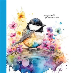 Obrazek Notatnik ozdobny 100x100/48K gładki TW Modraszka