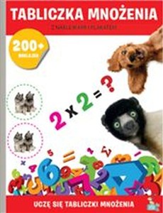 Obrazek Tabliczka mnożenia z naklejkami i plakatem