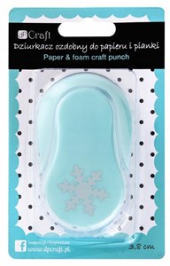 Picture of Dziurkacz ozdobny do papieru i pianki Śnieżynka 3,8cm