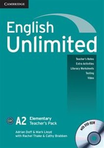 Obrazek English Unlimited Elementary Teacher's Pack + DVD