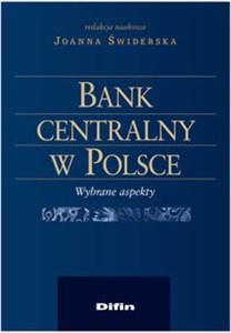 Obrazek Bank centralny w Polsce Wybrane aspekty