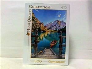 Obrazek Puzzle High Quality Collection Braies lake 500