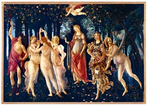 Picture of Puzzle Wiosna, Botticelli 1482 1000