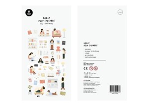 Obrazek Naklejki ozdobne W bibliotece