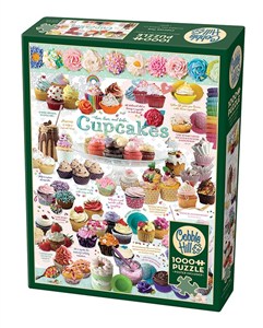 Obrazek Puzzle 1000 Słodkie babeczki