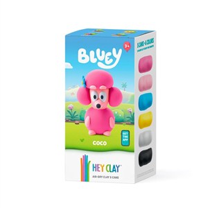 Obrazek Hey Clay - Figurka Bluey Coco + akcesoriami 5pak