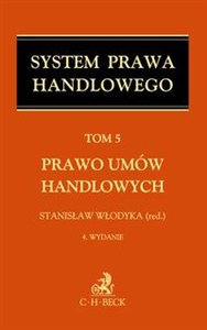 Obrazek Prawo umów handlowych Tom 5