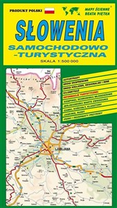 Picture of Słowenia 1:500 000 mapa samochodowa PIĘTKA