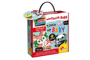 Obrazek Montessori Baby Touch My Baby 12 elementów Wiek 1-4