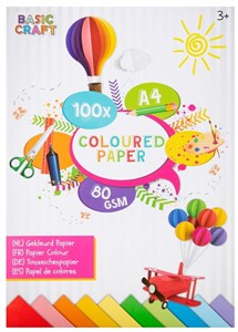 Obrazek Papier kolorowy A4/100K