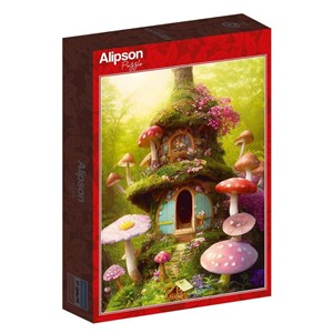 Obrazek Puzzle 1000 Dom z grzybów