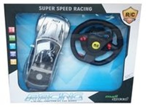 Obrazek Samochód sportowy zdalnie sterowany 1:18 srebrny