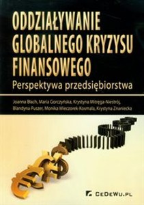 Obrazek Oddziaływanie globalnego kryzysu finansowego Perspektywa przedsiębiorstwa