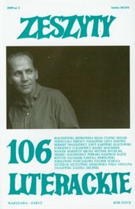 Obrazek Zeszyty Literackie 106 Miron Białoszewski