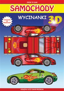 Obrazek Samochody Wycinanki 3D Naklejki w prezencie