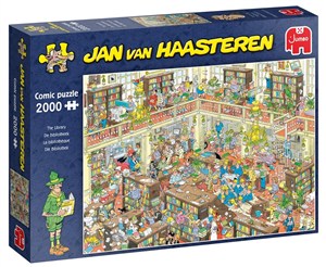 Obrazek Puzzle 2000 Haasteren Biblioteka G3