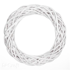 Picture of Wianek wiklynowy biały 36cm