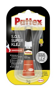 Picture of Klej Pattex uniwersalny super S.O.S. 3g