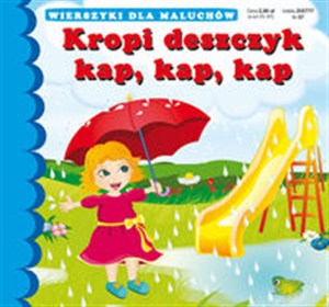 Obrazek Kropi deszczyk kap, kap, kap Wierszyki dla maluchów