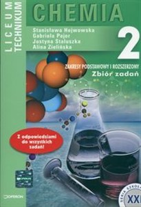 Obrazek Chemia 2 Zbiór zadań Liceum technikum Zakres podstawowy i rozszerzony