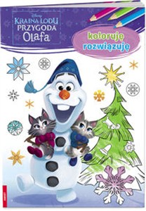 Obrazek Kraina Lodu Przygoda Olafa Koloruję rozwiązuję D-284