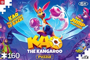Obrazek Puzzle 160  Kids Kao the Kangaroo Kao is back
