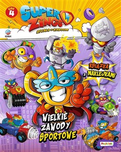 Obrazek SuperZings. Książka z naklejkami. Seria 4