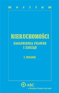 Picture of Nieruchomości Zagadnienia prawne i zarząd. Meritum