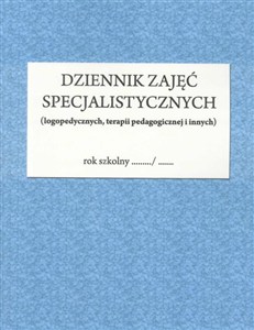 Obrazek Dziennik zajęć specjalistycznych