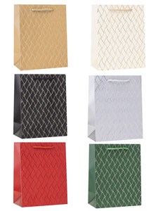 Obrazek Torebki prezentowe TG-24205-HS-A3 emboss 12 sztuk