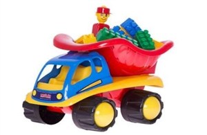 Picture of Samochód wywrotka z klockami