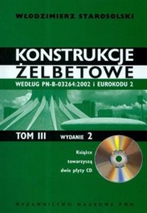 Obrazek Konstrukcje żelbetowe Tom 3 z płytą CD