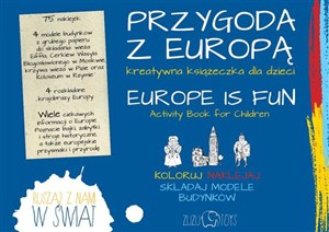 Obrazek Przygoda z Europą kreatywna książeczka dla dzieci