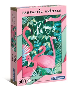 Picture of Puzzle High Quality Collection Fantastic Animals Flamingo 500