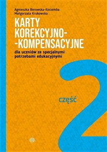 Obrazek Karty korekcyjno-kompensacyjne Część 2 dla uczniów ze specjalnymi potrzebami edukacyjnymi
