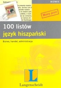 Obrazek 100 listów Język hiszpański