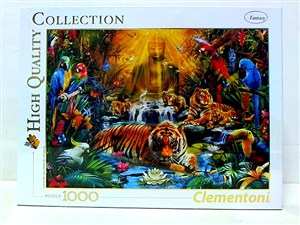 Picture of Puzzle High Quality Collection Mystic Tigers 1000