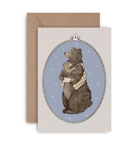 Picture of Karnet Tata - Daddy Bear