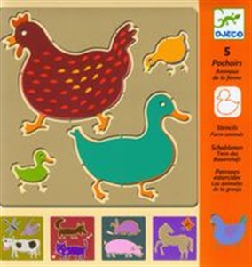 Picture of Szablony do odrysowania Farma