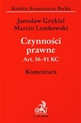 polish book : Czynności ... - Jarosław Grykiel, Marcin Lemkowski